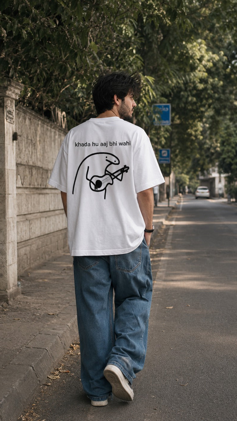 White Corporate Mode Tee 017