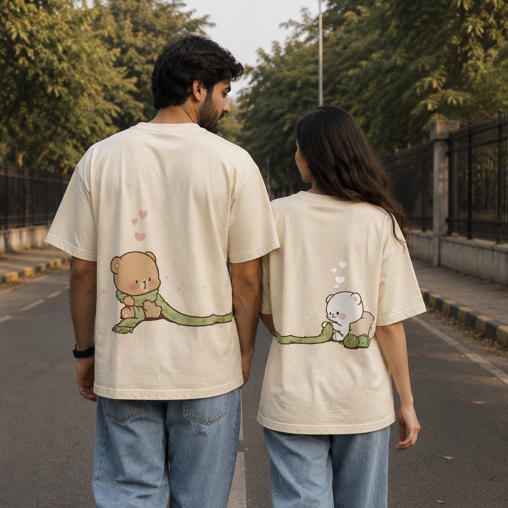 Light Beige Cute Sync Set 201