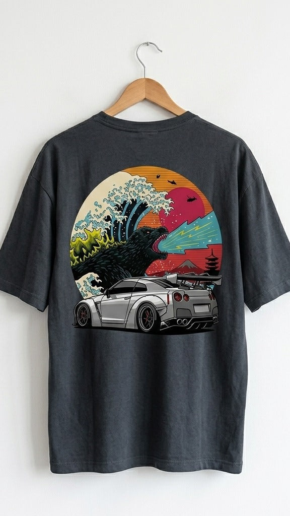 Charcoal Grey Rush Mode Tee 104