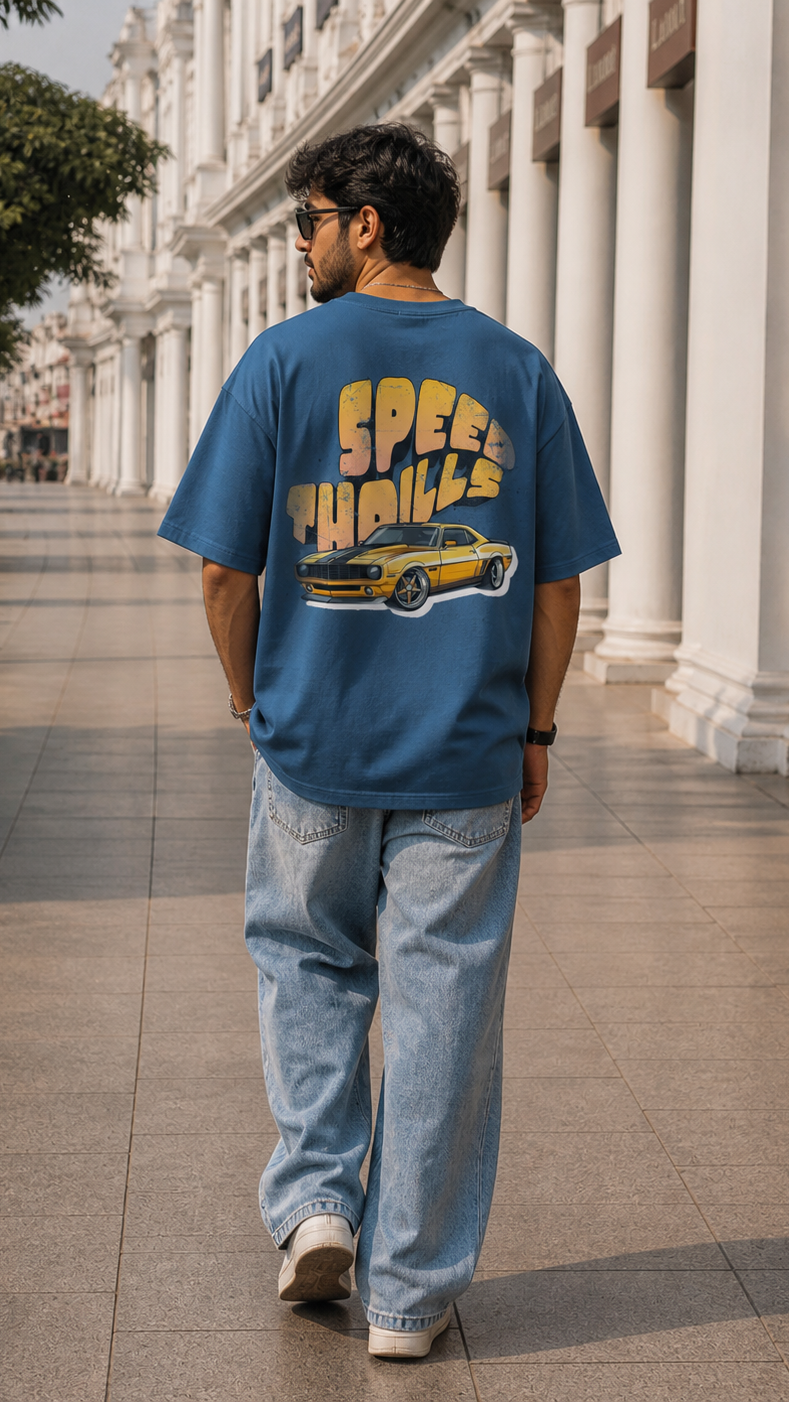 Midnight Slate Blue Rush Mode Tee 116