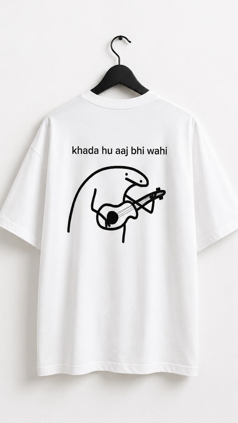 White Corporate Mode Tee 017