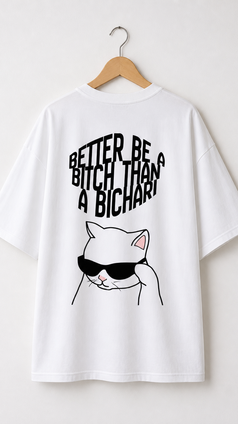 White Savage Mode Tee 006