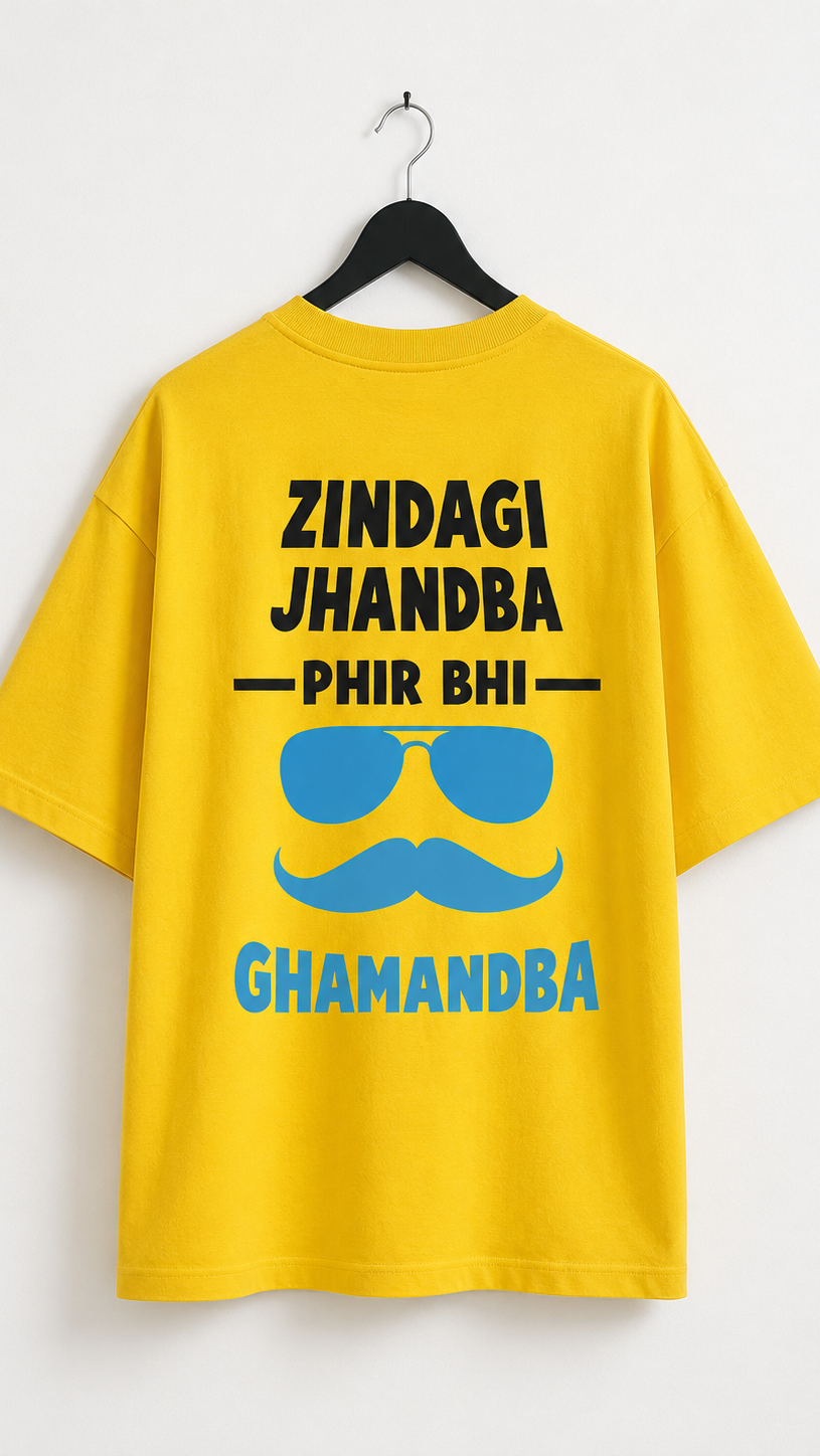 Yellow Corporate Mode Tee 127