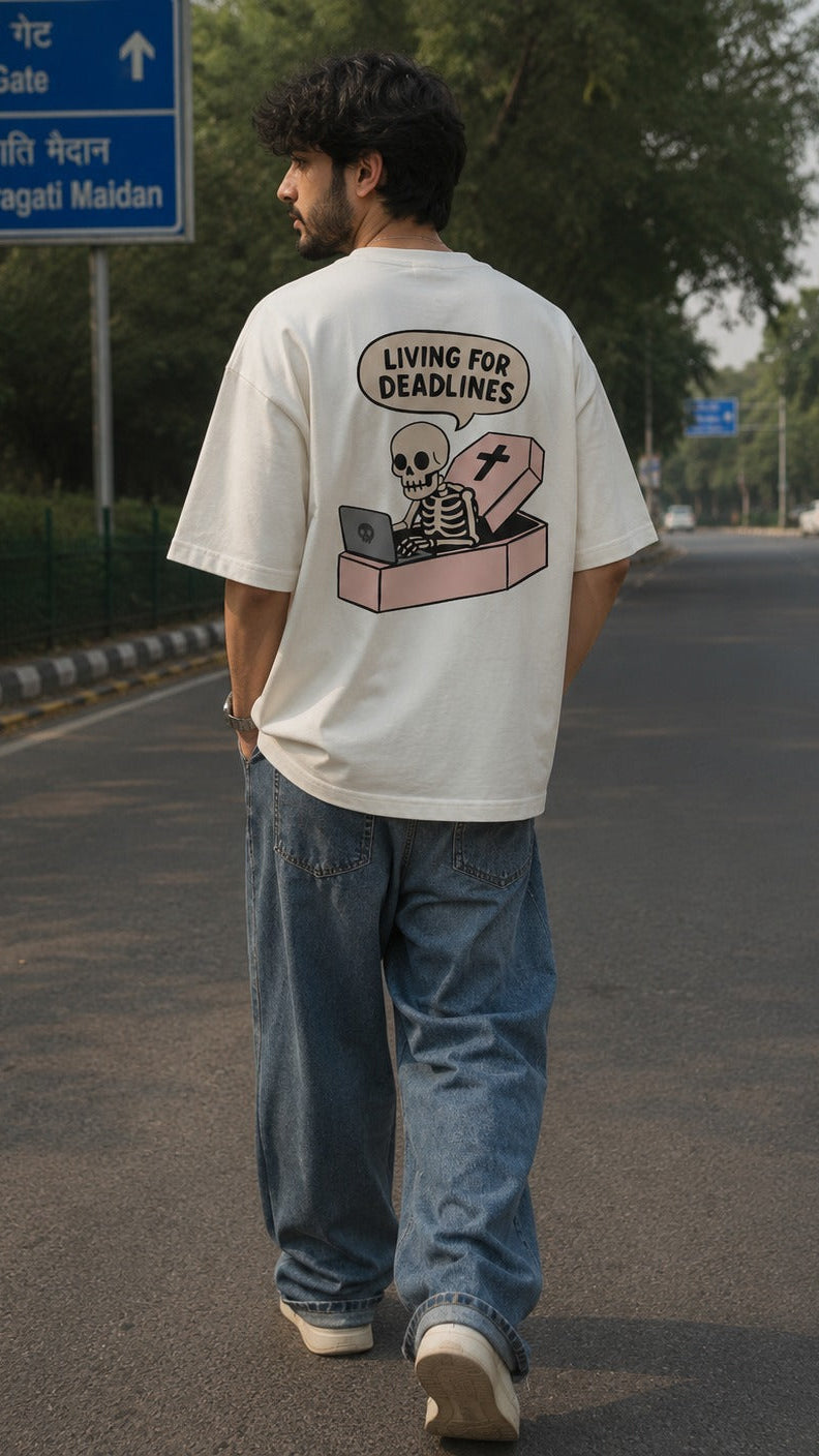 Cream Corporate Mode Tee 018