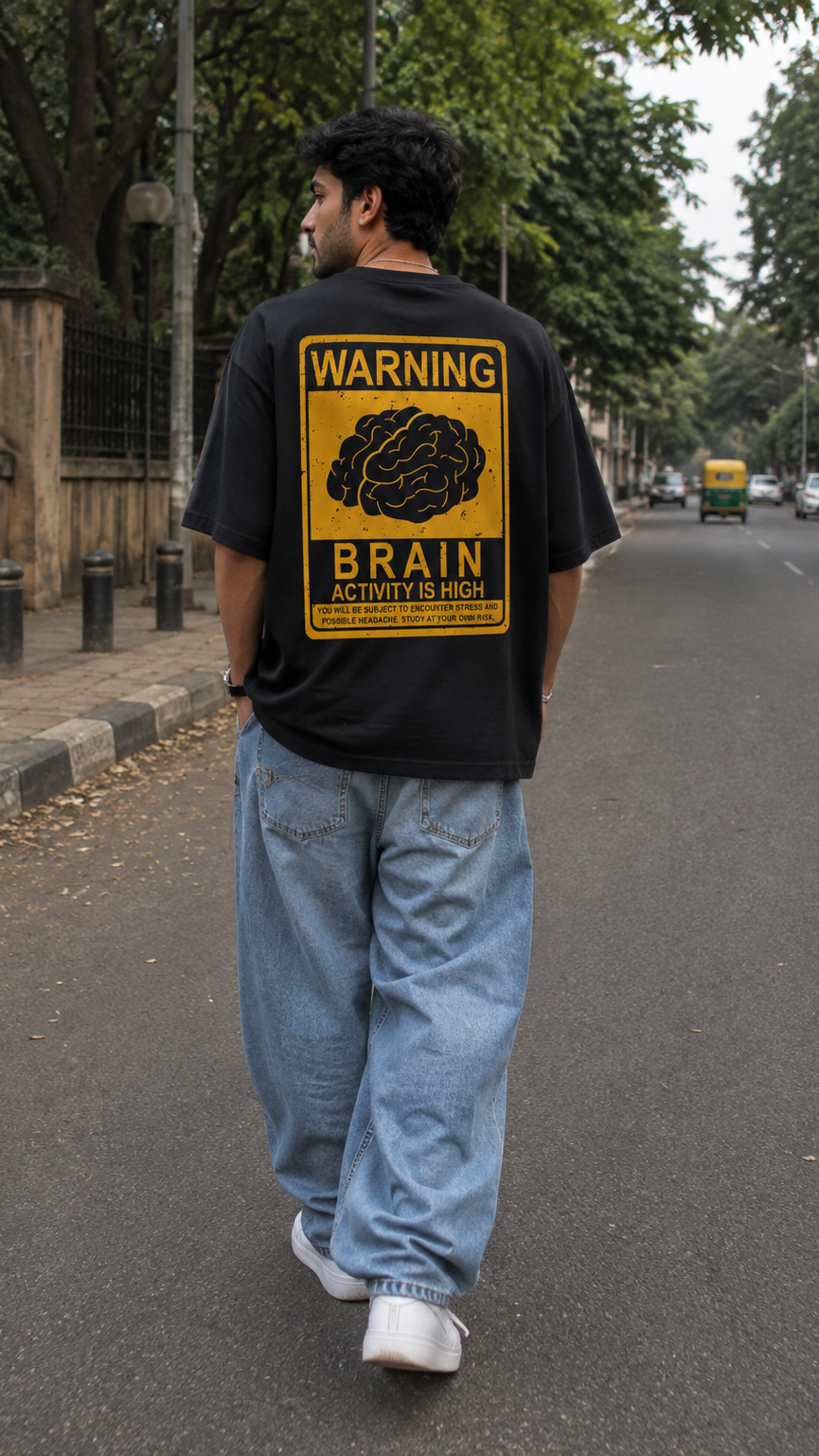 Black Corporate Mode Tee 129
