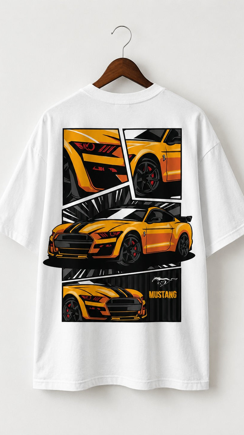 White Rush Mode Tee 022