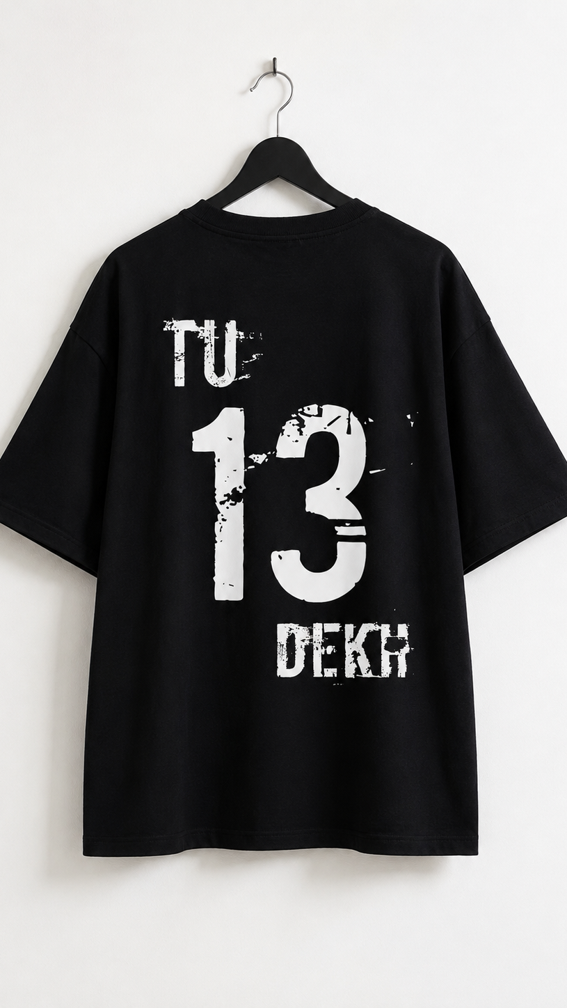 Black Corporate Mode Tee 124