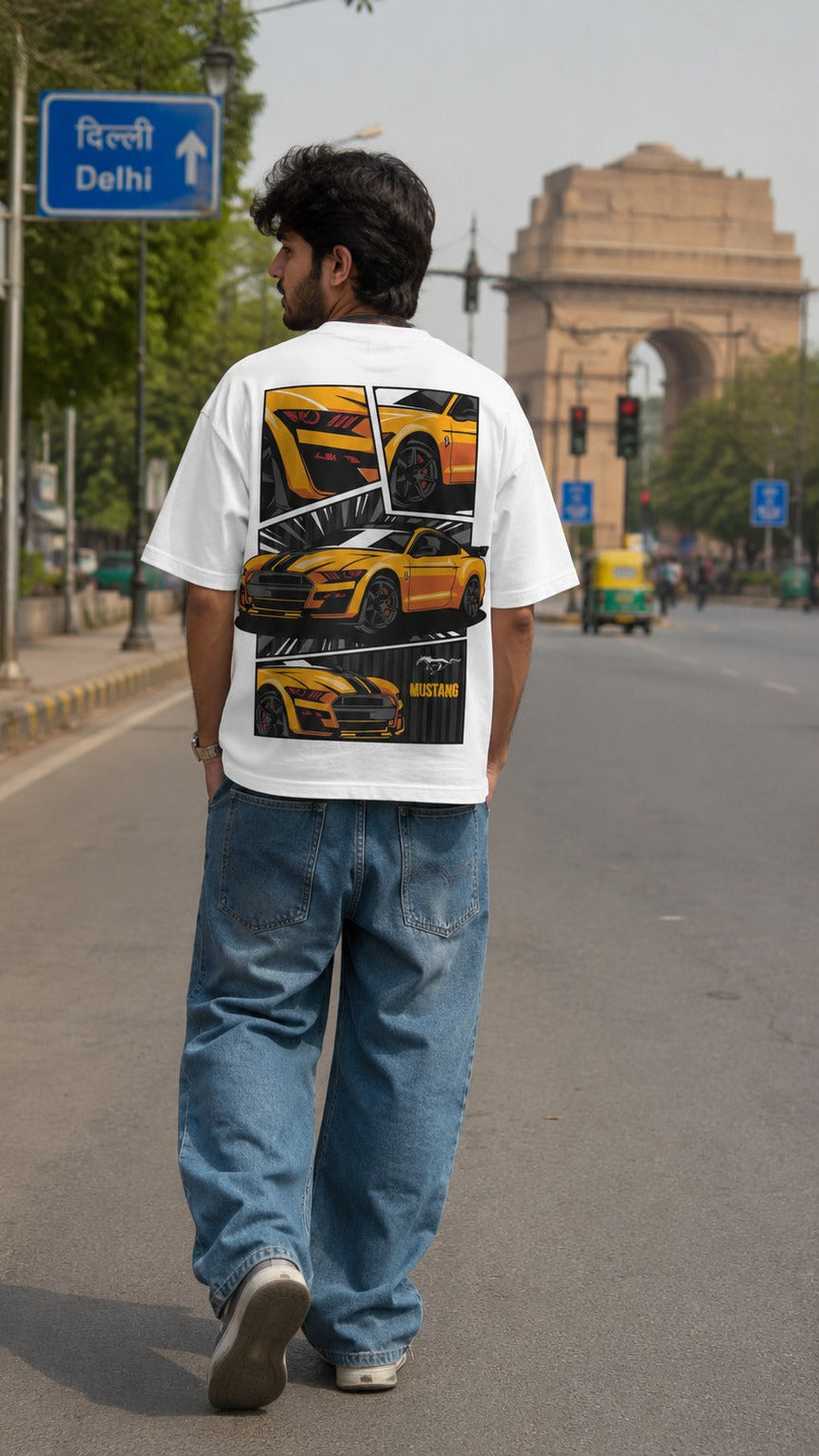 White Rush Mode Tee 022
