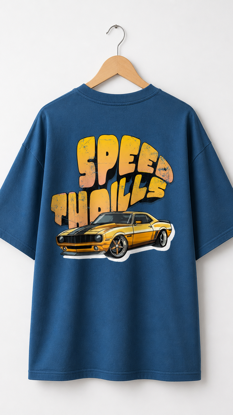Midnight Slate Blue Rush Mode Tee 116