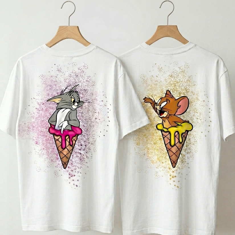 White Cute Sync Set 206