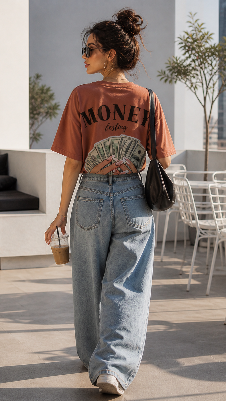 Mud Brown Savage Mode Tee 005