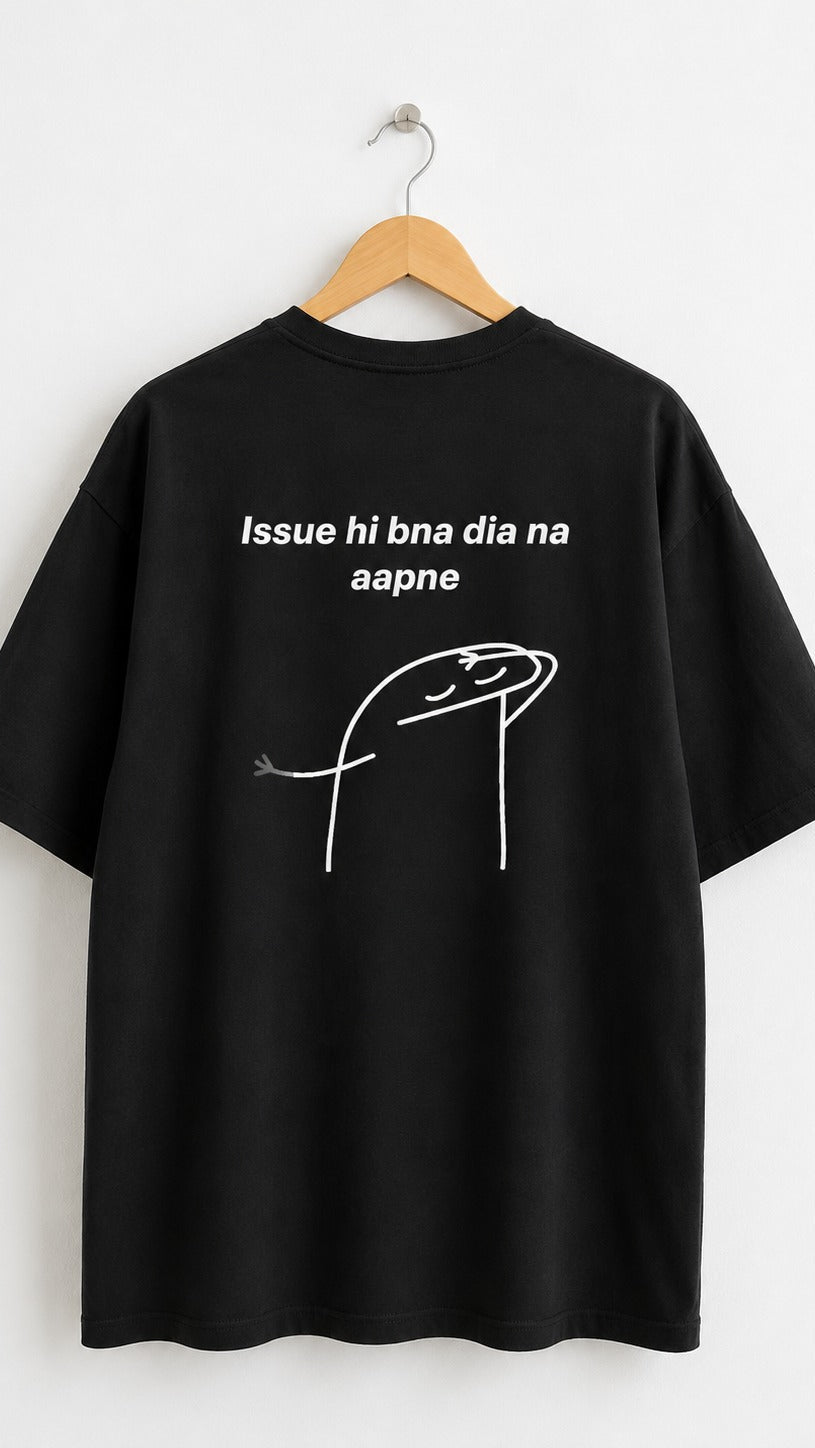 Black Corporate Mode Tee 024