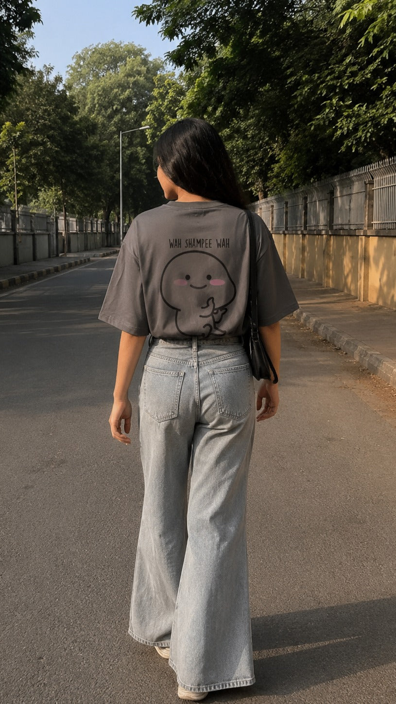 Charcoal Grey Corporate Mode Tee 025