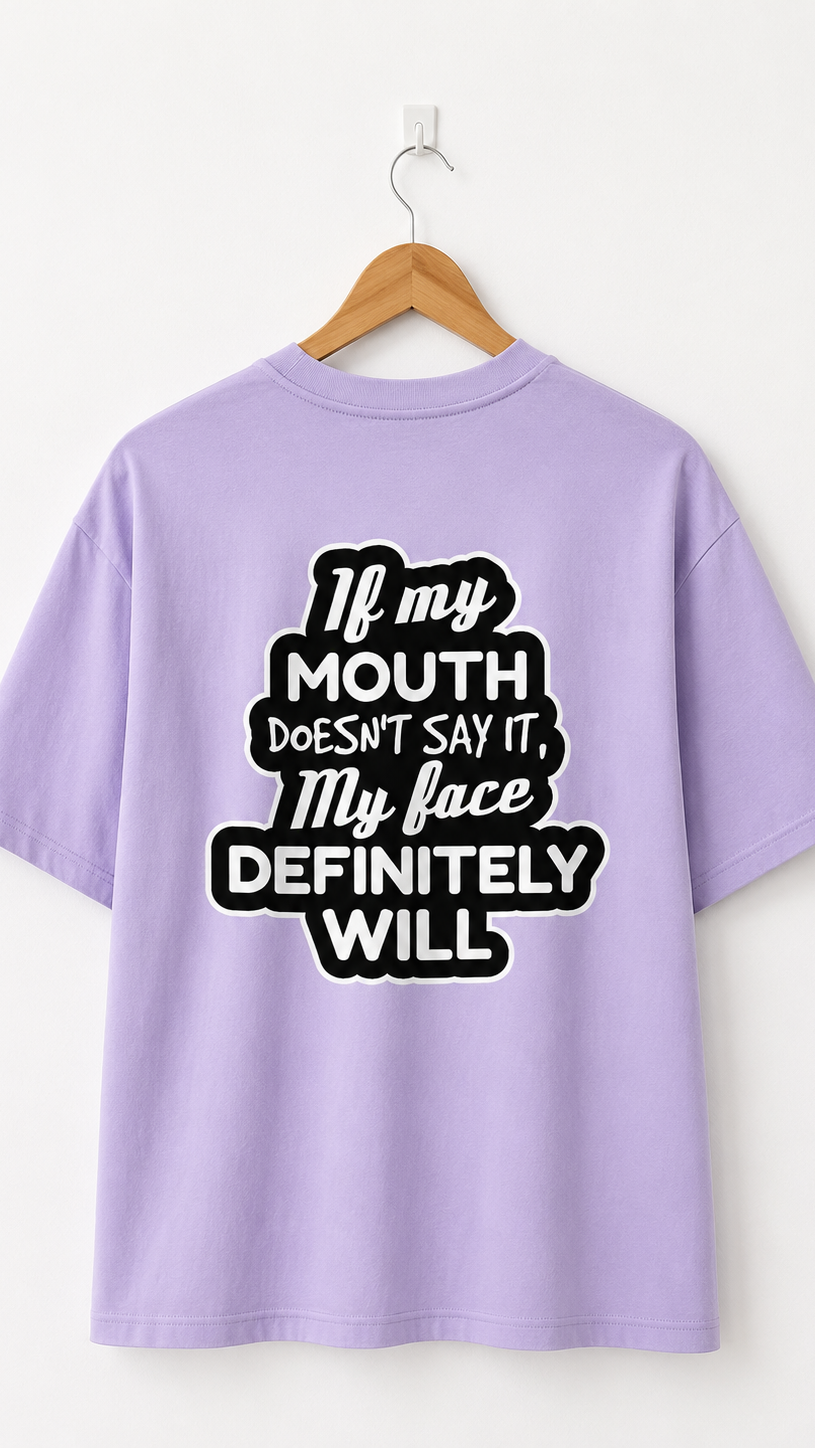 Lavender Corporate Mode Tee 032