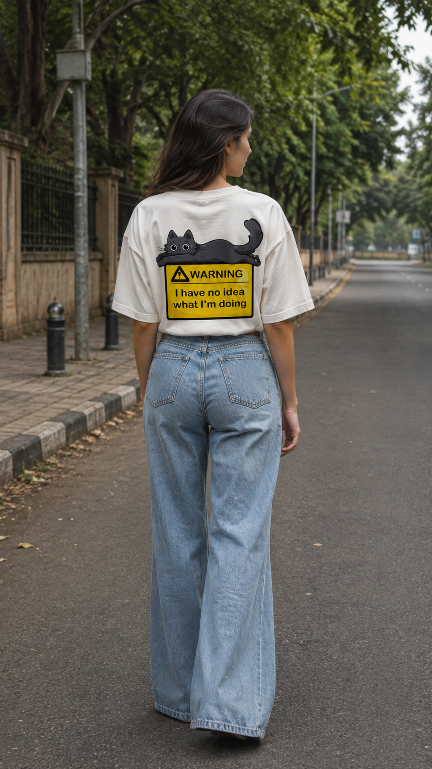 White Corporate Mode Tee 035