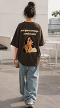 Dark Brown Savage Mode Tee 003